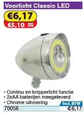 Toolstation Voorlicht Classic Led aanbieding