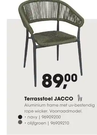 HANOS Terrasstoel Jacco aanbieding