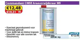 Toolstation Commandant Cm55 Krasverwijderaar M5 aanbieding