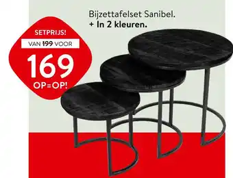 Profijt Meubel Bijzettafelset Sanibel. aanbieding