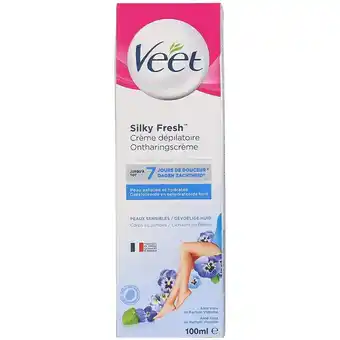 Action Veet ontharingscrème Silk & Fresh aanbieding