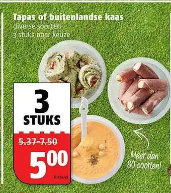 Poiesz Tapas Of Buitenlandse Kaas aanbieding