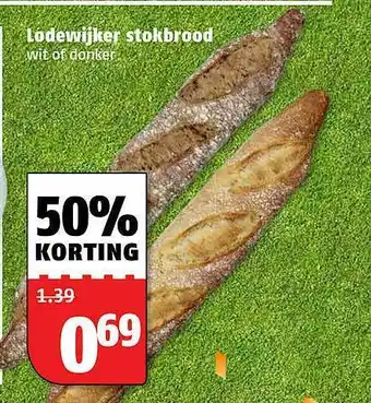 Poiesz Lodewijker Stokbrood aanbieding