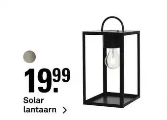 Karwei Solar Lantaarn aanbieding