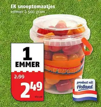 Poiesz EK Snoeptomaatjes aanbieding