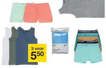 Zeeman 3 voor 5,50 aanbieding