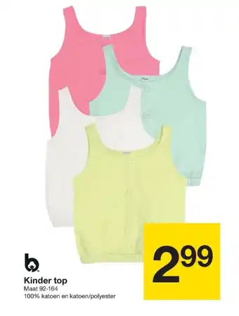 Zeeman Kinder top aanbieding