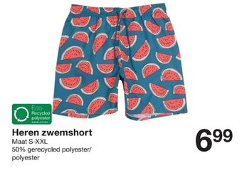 Zeeman Heren zwemshort aanbieding