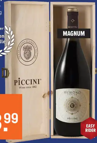 Gall & Gall Piccini Memoro Rosso Magnum aanbieding