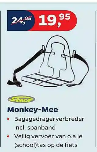 Bike Totaal Steco Monkey-Mee aanbieding