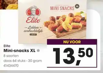 HANOS Elite Mini-Snacks XL aanbieding