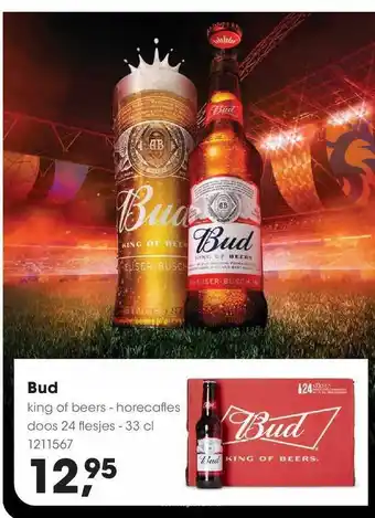 HANOS Bud King Of Beers - Horecafles aanbieding