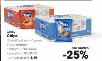 HANOS Croky Chips aanbieding