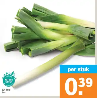Albert Heijn AH Prei Los aanbieding