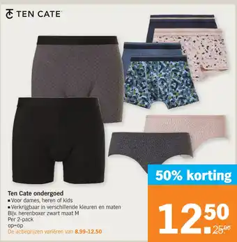 Albert Heijn Ten Cate ondergoed aanbieding