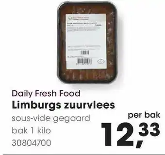 HANOS Daily Fresh Food Limburgs Zuurvlees aanbieding