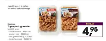 HANOS Heiploeg Tapas-Wok Garnalen aanbieding