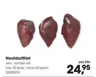 HANOS Houtduiffilet aanbieding