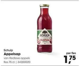 HANOS Schulp Appelsap aanbieding