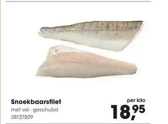 HANOS Snoekbaarsfilet aanbieding