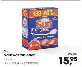 HANOS Sun Vaatwastabletten aanbieding