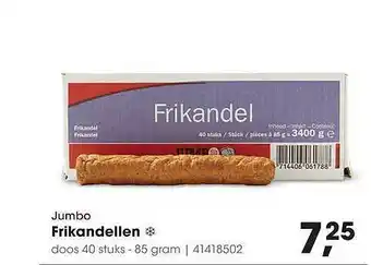 HANOS Jumbo Frikandellen aanbieding