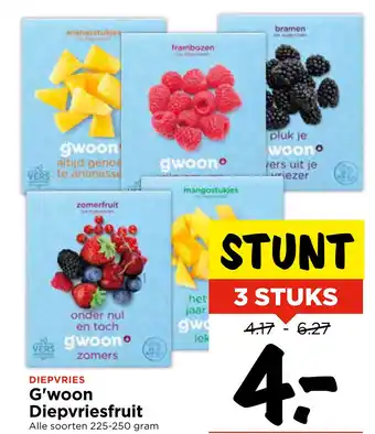 Vomar Voordeelmarkt G'woon Diepvriesfruit aanbieding