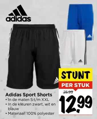 Vomar Voordeelmarkt Adidas Sport Shorts aanbieding