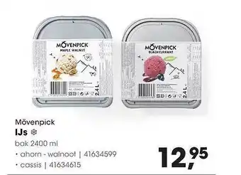 HANOS Mövenpick Ijs aanbieding