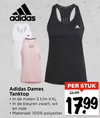 Vomar Voordeelmarkt Adidas Dames Tanktop aanbieding