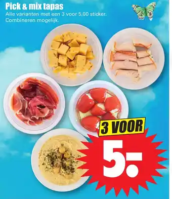 Dirk Pick & mix tapas aanbieding