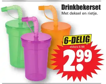 Dirk Drinkbekerset aanbieding