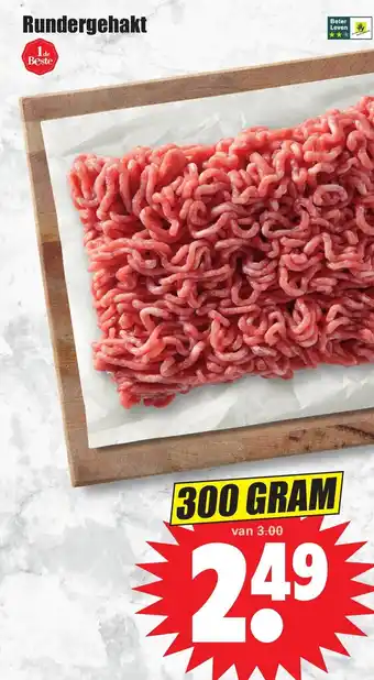 Dirk Rundergehakt 300 gram aanbieding