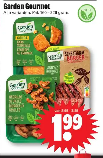 Dirk Garden Gourmet 160-226 gram aanbieding