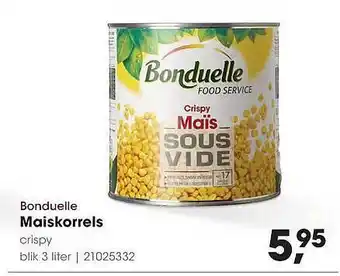 HANOS Bonduelle Maiskorrels aanbieding