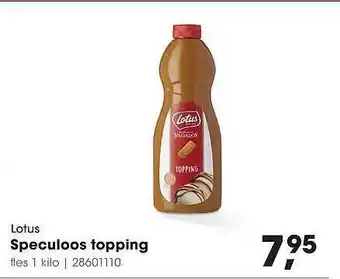 HANOS Lotus Speculoos Topping aanbieding