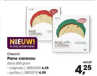 HANOS Cherchi Pane Carasau aanbieding