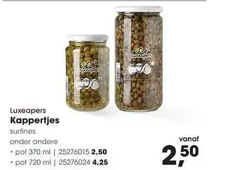 HANOS Luxeapers Kappertjes aanbieding