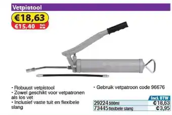 Toolstation Vetpistool aanbieding