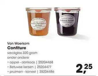 HANOS Van Woerkom Confiture aanbieding