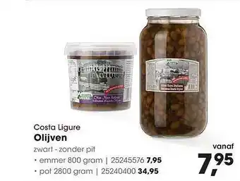 HANOS Costa Ligure Olijven aanbieding