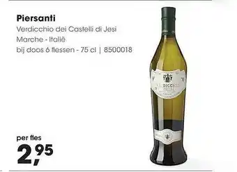 HANOS Piersanti Verdicchio Dei Castelli Di Jesi Marche - Italië aanbieding