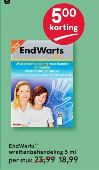 Etos EndWarts** wrattenbehandeling 5 ml aanbieding