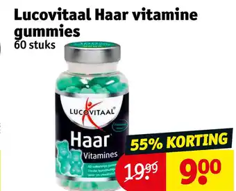 Kruidvat Lucovitaal Haar vitamine gummies aanbieding