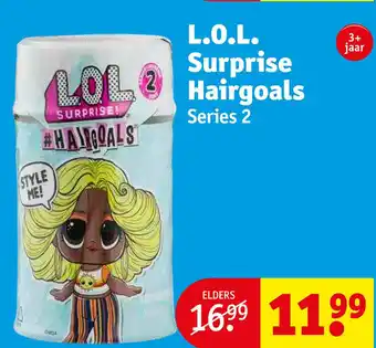 Kruidvat L.O.L. Surprise Hairgoals Series 2 aanbieding