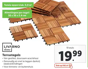 Lidl Terrastegels aanbieding