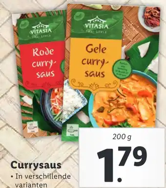 Lidl Currysaus aanbieding