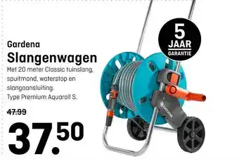 Hubo Gardena Slangenwagen aanbieding