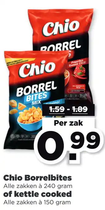 PLUS Chio Borrelbites aanbieding