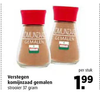 Boni Verstegen komijnzaad gemalen 37 gram aanbieding